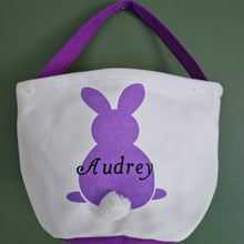 Load image into Gallery viewer, Cotton Tail Bunny Basket- Assorted Colours

