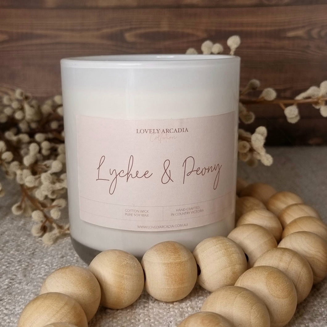 Lychee & Peony- Lovely Candle Collection